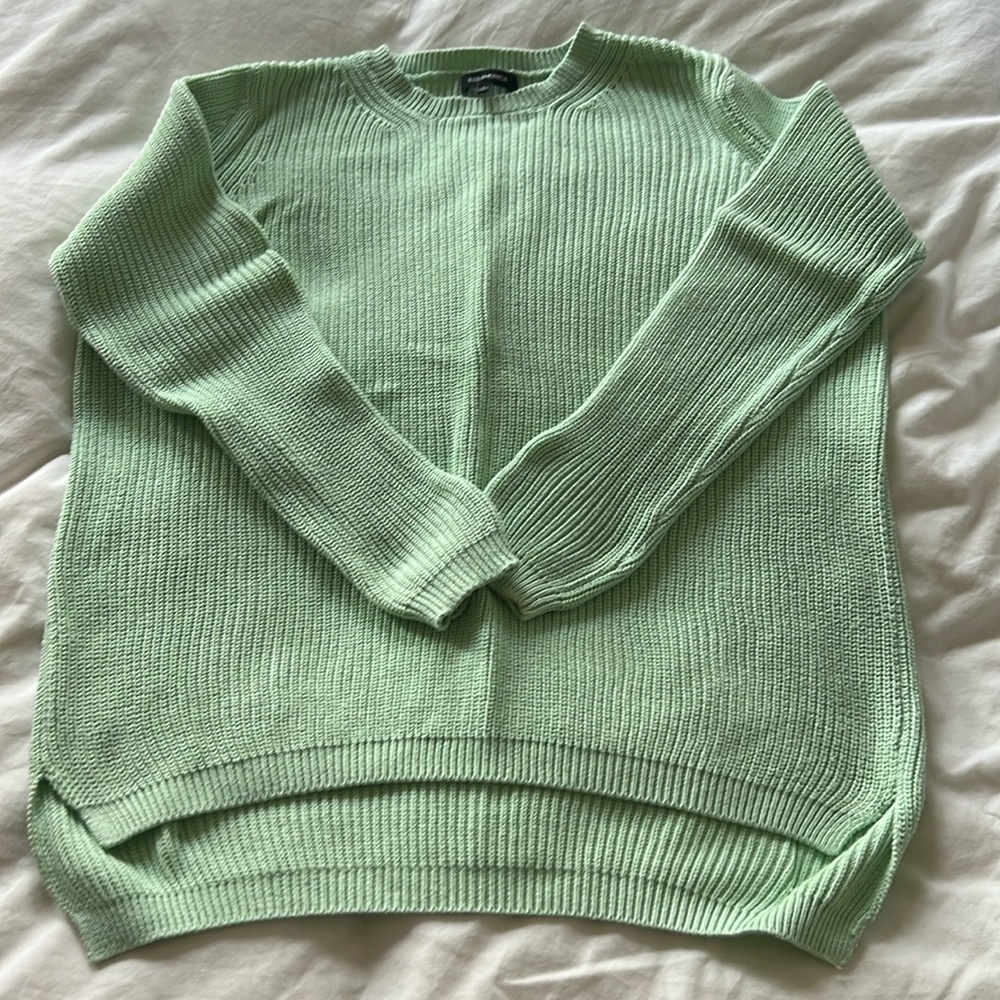 525 America sweater, mint, size small